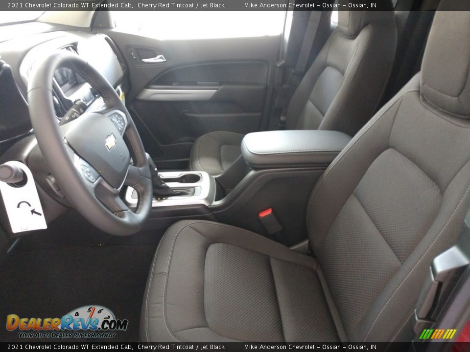 Front Seat of 2021 Chevrolet Colorado WT Extended Cab Photo #16