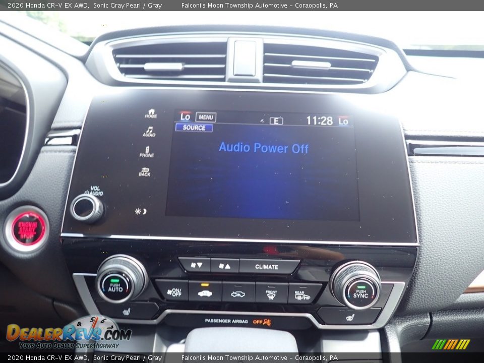 2020 Honda CR-V EX AWD Sonic Gray Pearl / Gray Photo #14