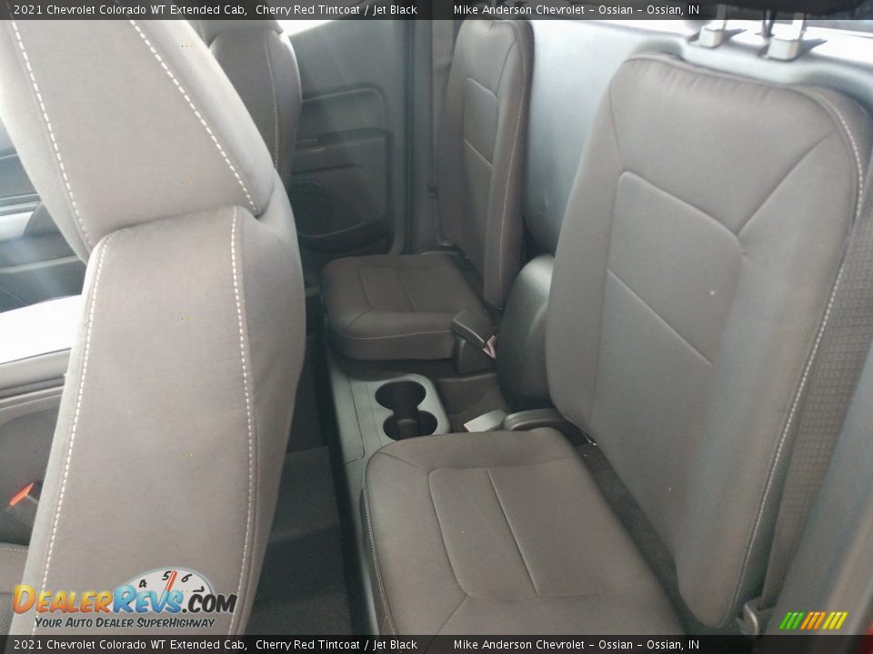 Rear Seat of 2021 Chevrolet Colorado WT Extended Cab Photo #17