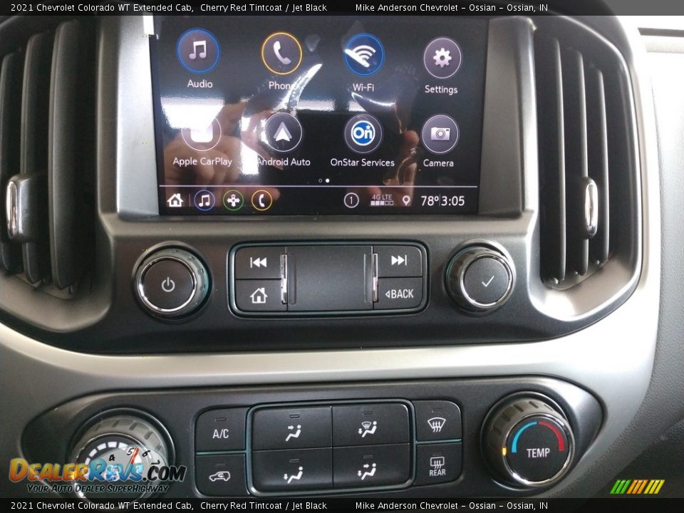 Controls of 2021 Chevrolet Colorado WT Extended Cab Photo #26