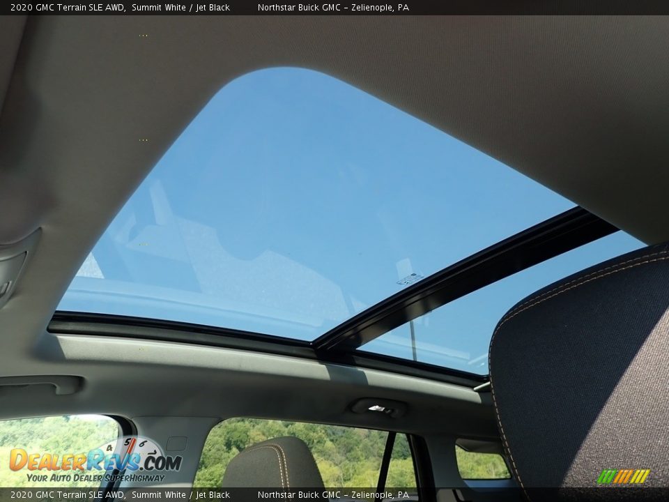 2020 GMC Terrain SLE AWD Summit White / Jet Black Photo #12