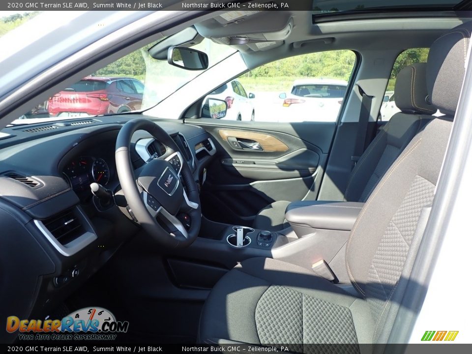 2020 GMC Terrain SLE AWD Summit White / Jet Black Photo #13