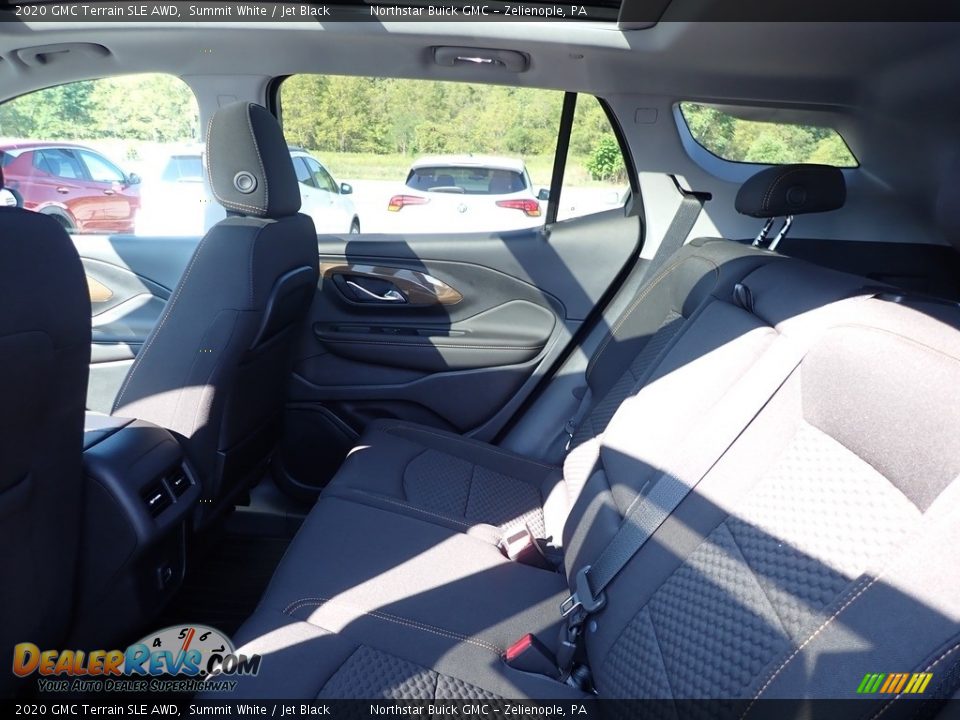 2020 GMC Terrain SLE AWD Summit White / Jet Black Photo #14