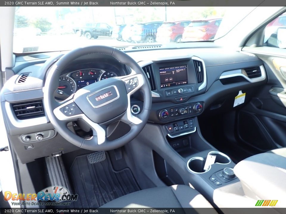 2020 GMC Terrain SLE AWD Summit White / Jet Black Photo #15