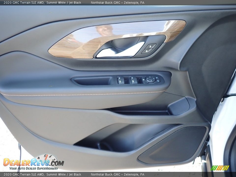 2020 GMC Terrain SLE AWD Summit White / Jet Black Photo #16