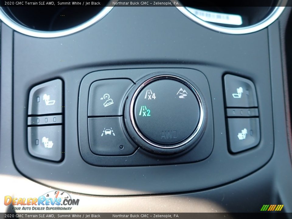 2020 GMC Terrain SLE AWD Summit White / Jet Black Photo #18