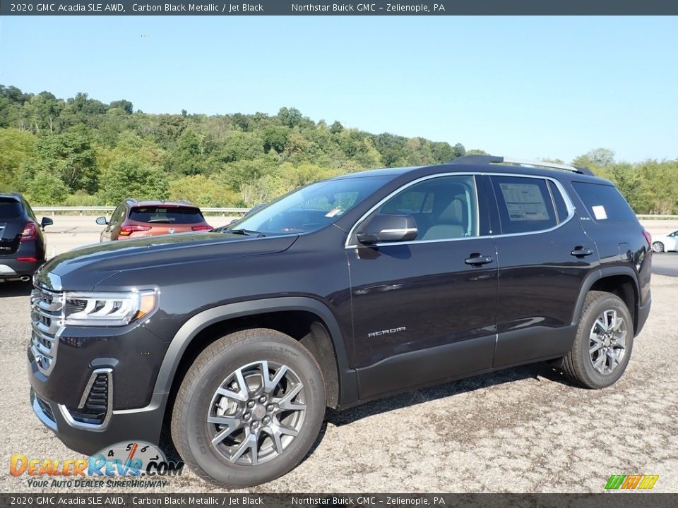 Front 3/4 View of 2020 GMC Acadia SLE AWD Photo #1