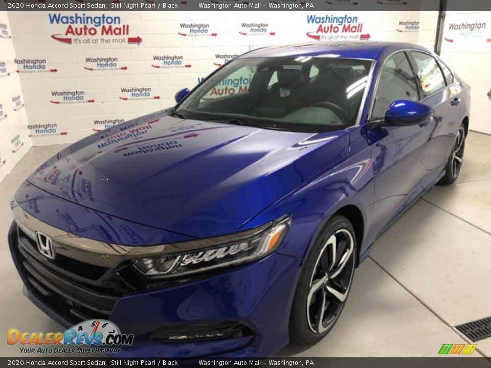 2020 Honda Accord Sport Sedan Still Night Pearl / Black Photo #1