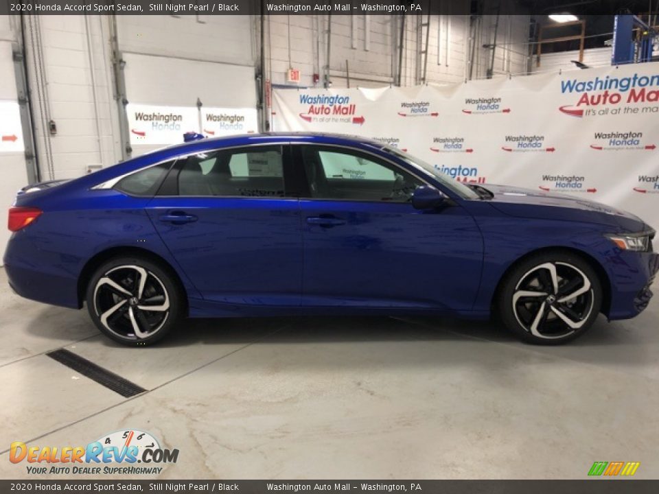 2020 Honda Accord Sport Sedan Still Night Pearl / Black Photo #4