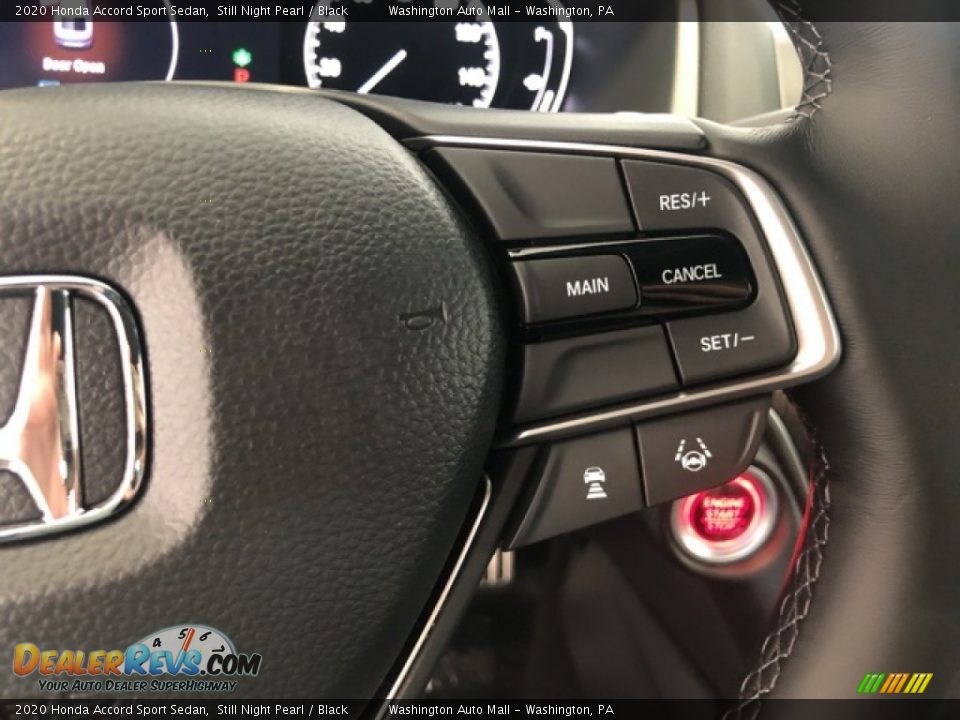 2020 Honda Accord Sport Sedan Still Night Pearl / Black Photo #11