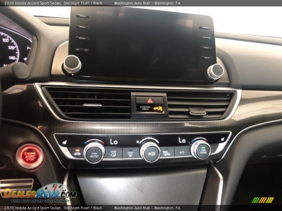 2020 Honda Accord Sport Sedan Still Night Pearl / Black Photo #15