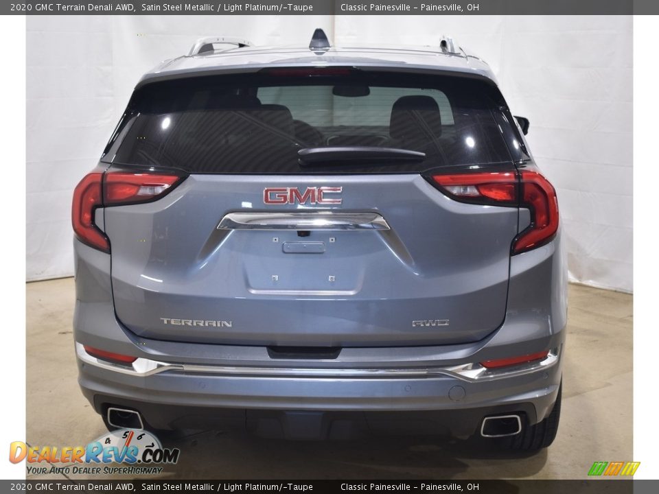 2020 GMC Terrain Denali AWD Satin Steel Metallic / Light Platinum/­Taupe Photo #3