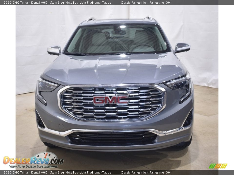 2020 GMC Terrain Denali AWD Satin Steel Metallic / Light Platinum/­Taupe Photo #4