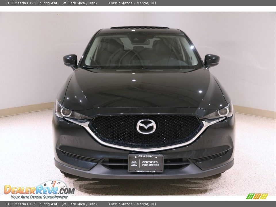 2017 Mazda CX-5 Touring AWD Jet Black Mica / Black Photo #2
