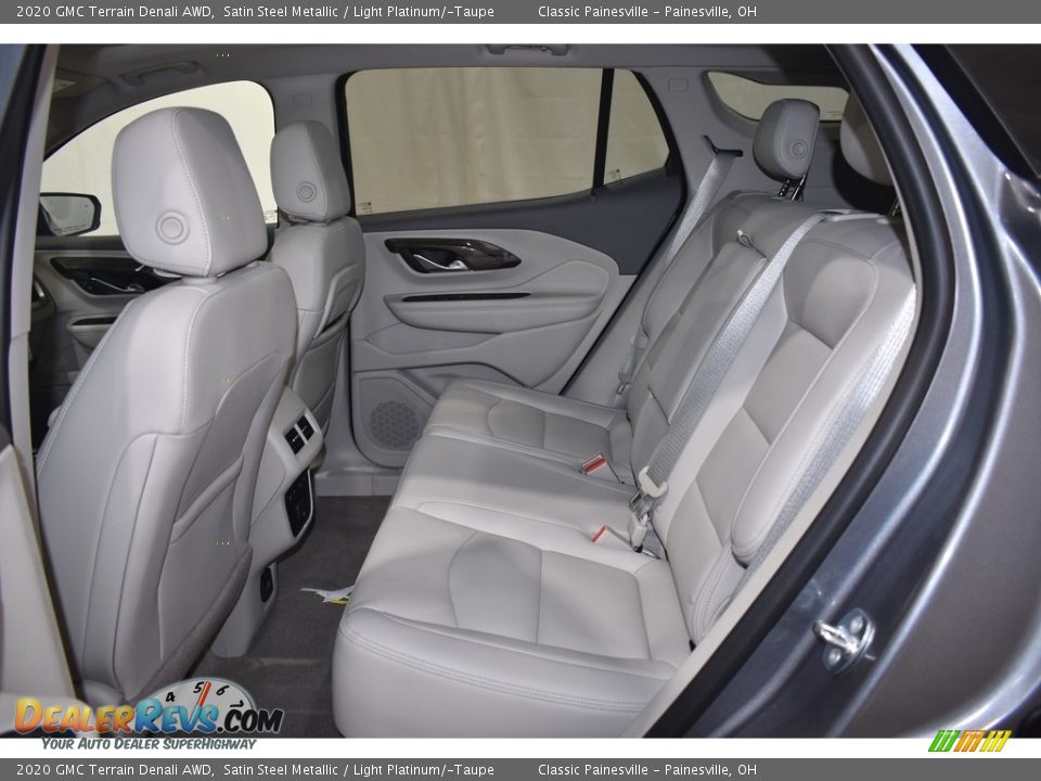 Rear Seat of 2020 GMC Terrain Denali AWD Photo #8