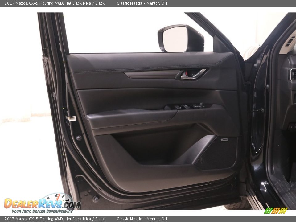 2017 Mazda CX-5 Touring AWD Jet Black Mica / Black Photo #4