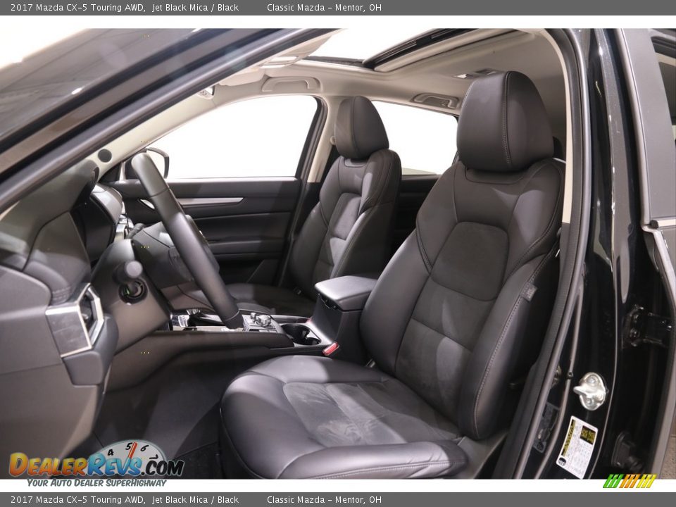 2017 Mazda CX-5 Touring AWD Jet Black Mica / Black Photo #5