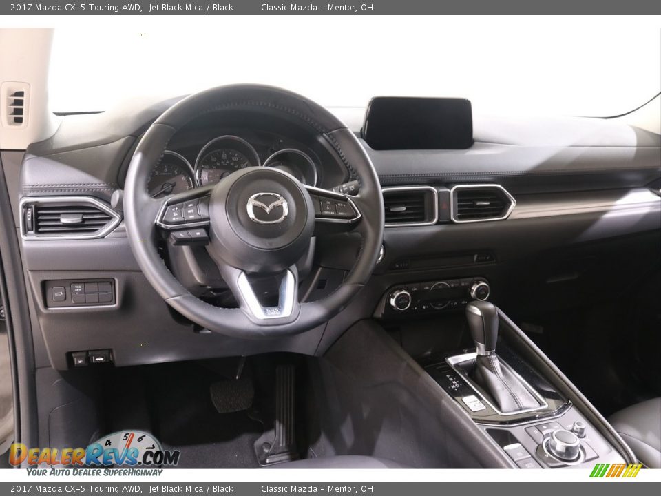 2017 Mazda CX-5 Touring AWD Jet Black Mica / Black Photo #6