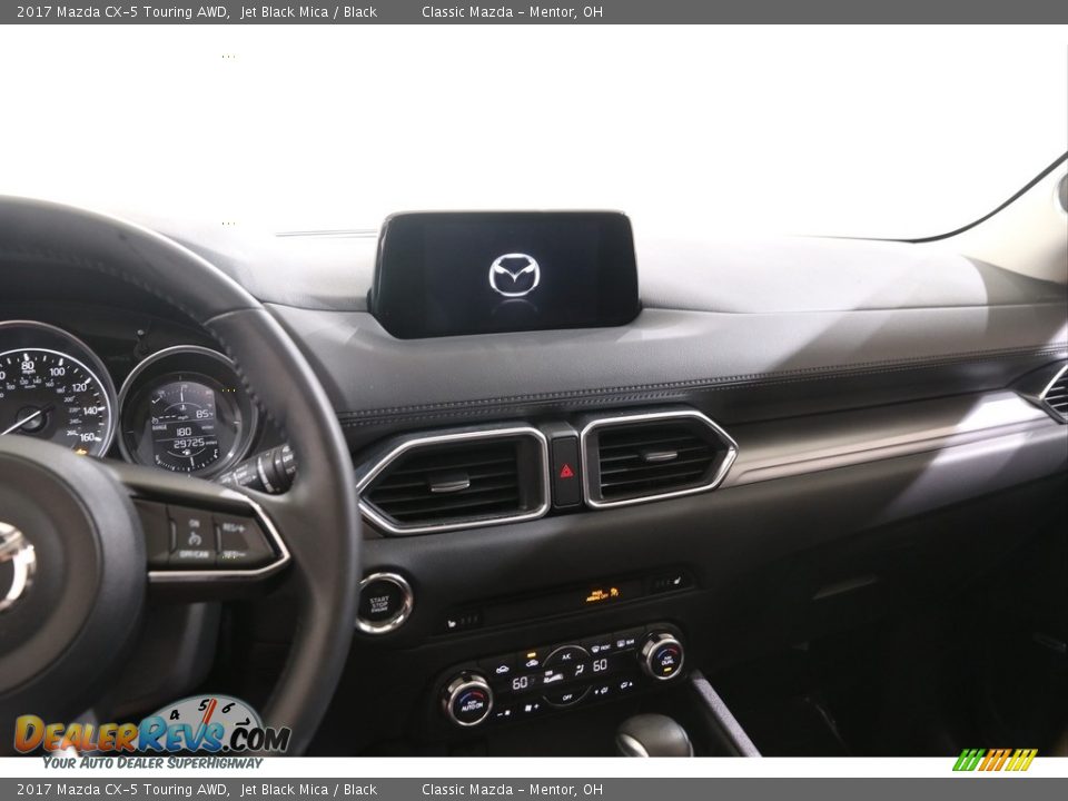 2017 Mazda CX-5 Touring AWD Jet Black Mica / Black Photo #9