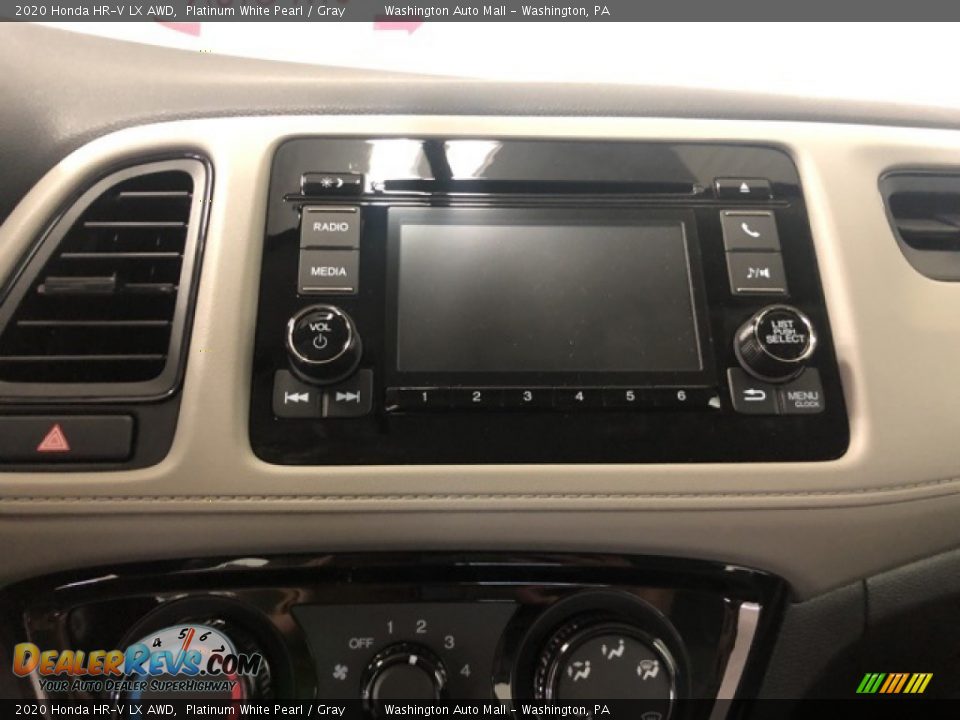 2020 Honda HR-V LX AWD Platinum White Pearl / Gray Photo #16