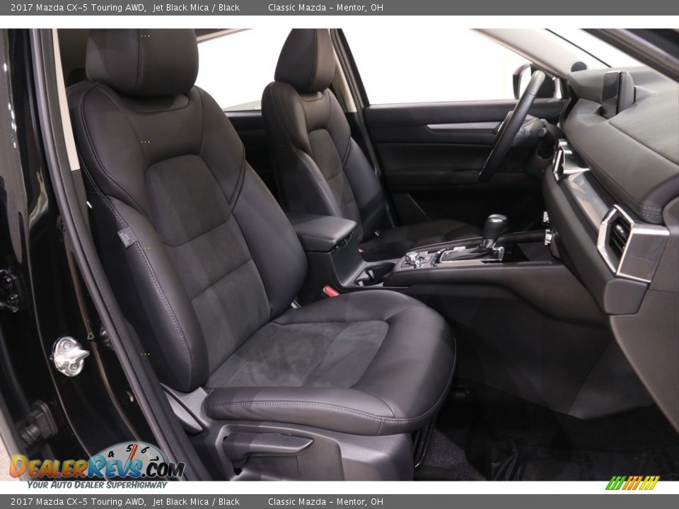 2017 Mazda CX-5 Touring AWD Jet Black Mica / Black Photo #13