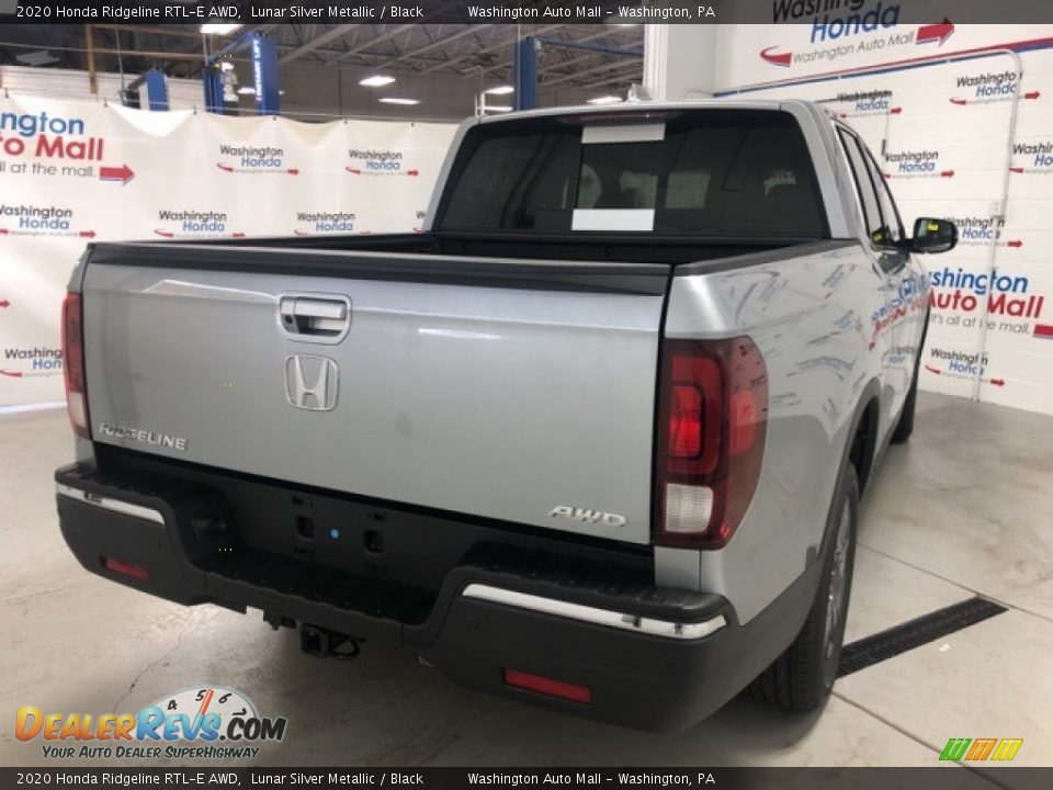 2020 Honda Ridgeline RTL-E AWD Lunar Silver Metallic / Black Photo #3