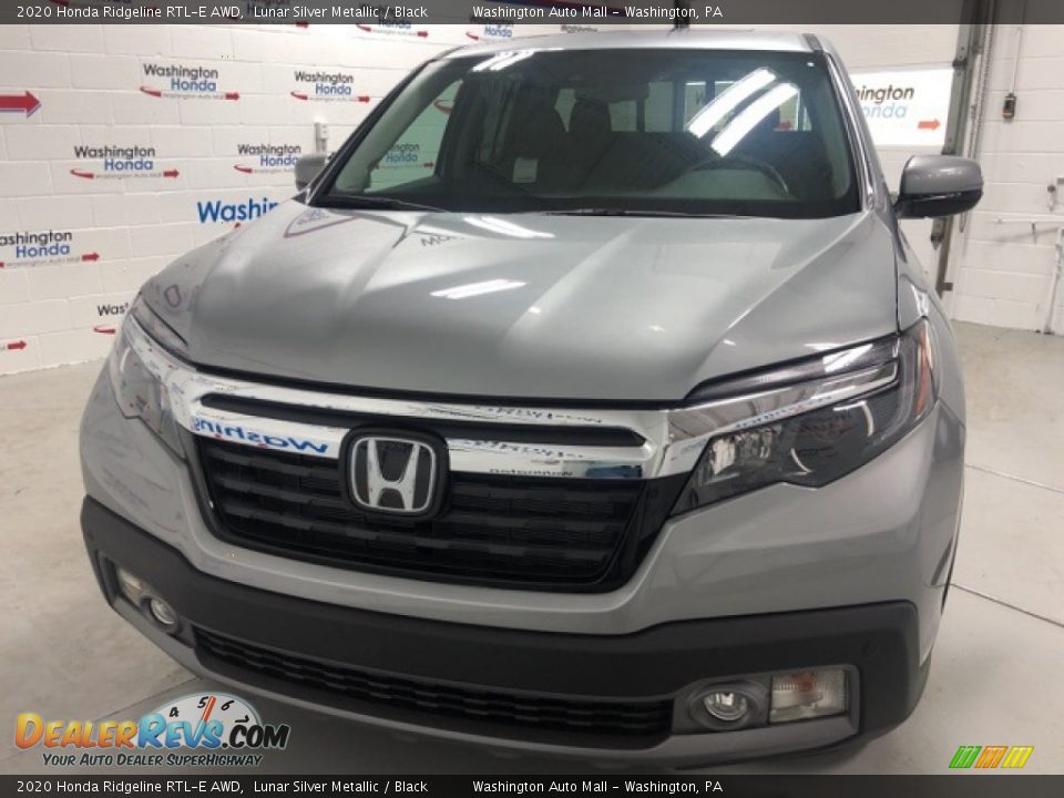 2020 Honda Ridgeline RTL-E AWD Lunar Silver Metallic / Black Photo #5