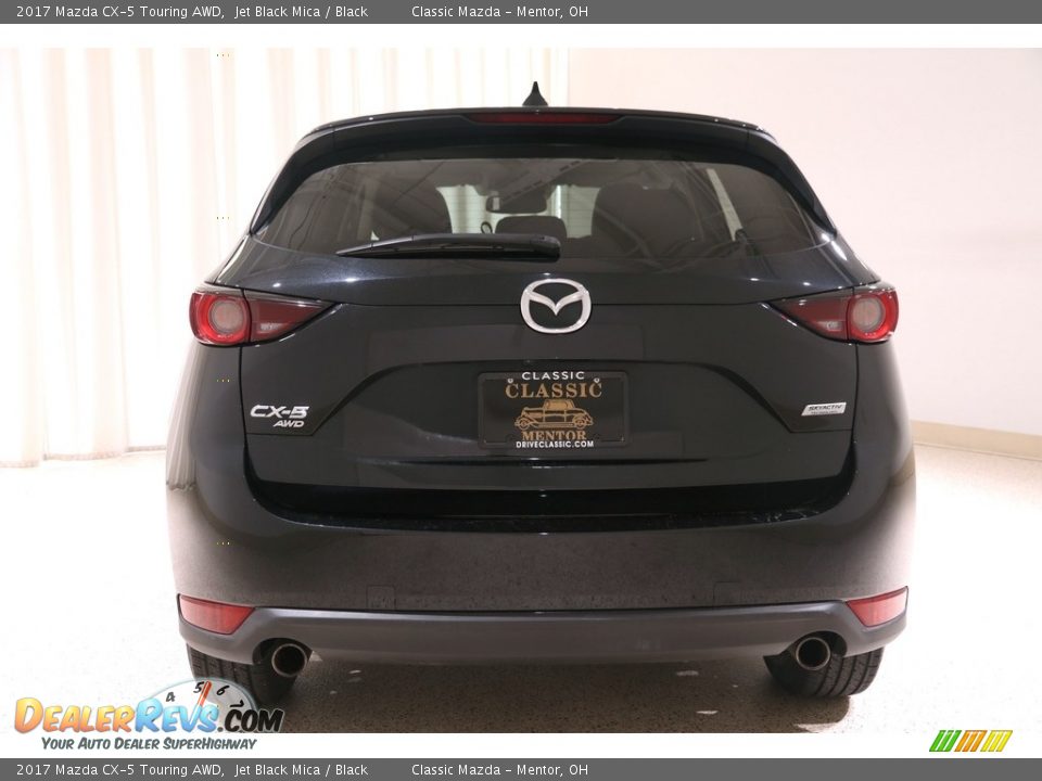 2017 Mazda CX-5 Touring AWD Jet Black Mica / Black Photo #16