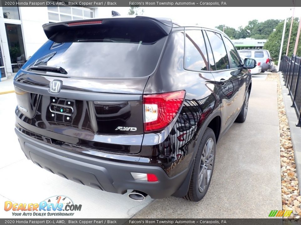 2020 Honda Passport EX-L AWD Black Copper Pearl / Black Photo #5