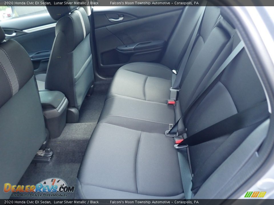 2020 Honda Civic EX Sedan Lunar Silver Metallic / Black Photo #8