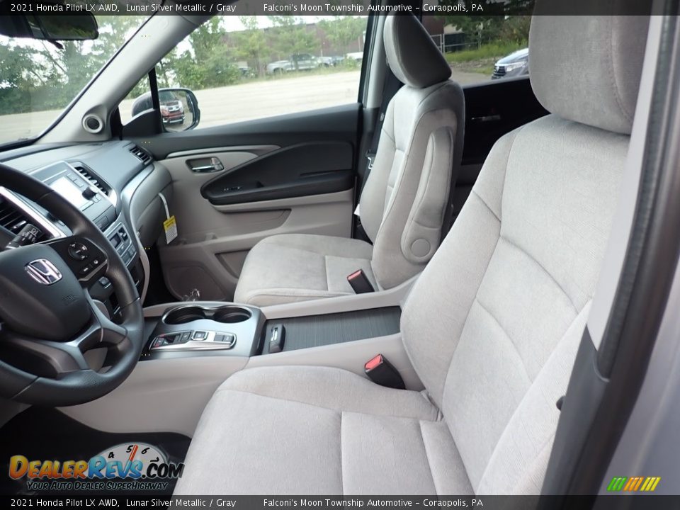 Front Seat of 2021 Honda Pilot LX AWD Photo #9
