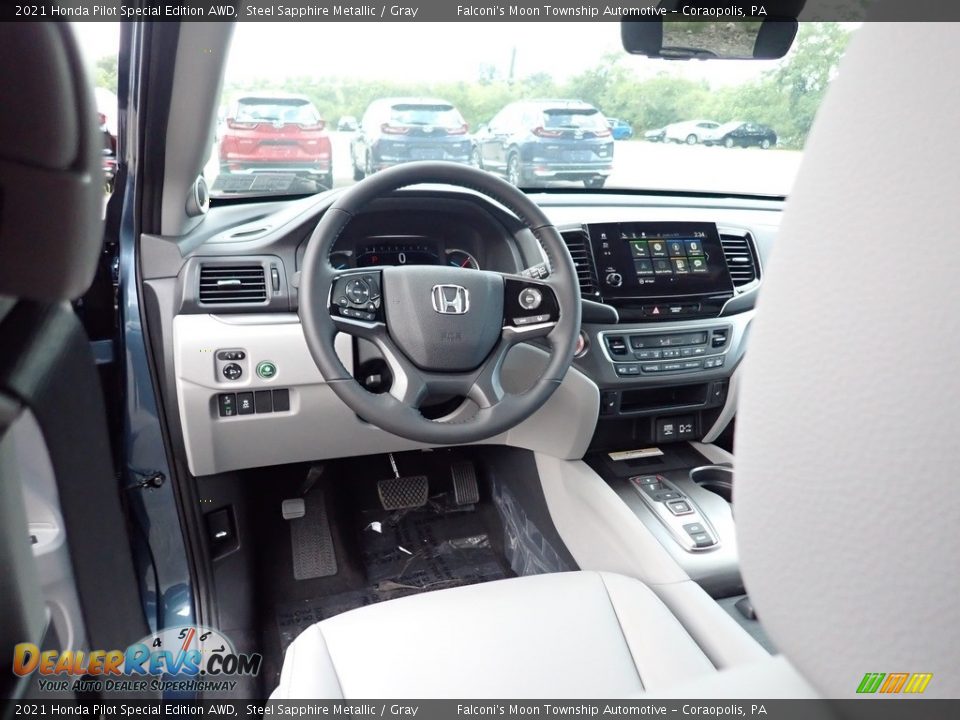 Front Seat of 2021 Honda Pilot Special Edition AWD Photo #10