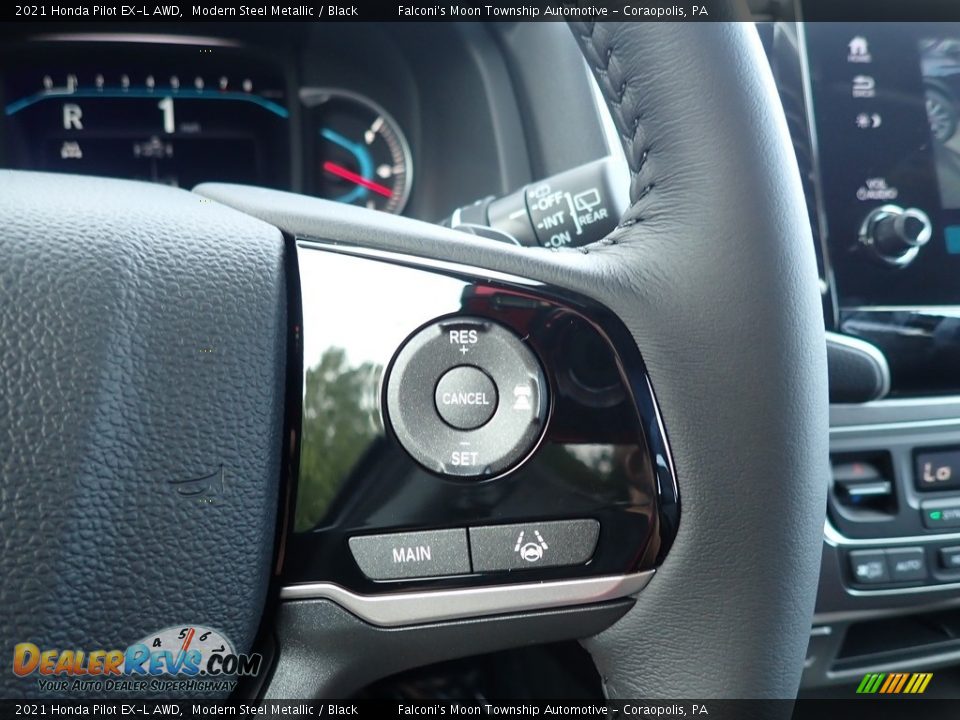 2021 Honda Pilot EX-L AWD Steering Wheel Photo #17
