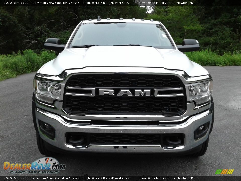 2020 Ram 5500 Tradesman Crew Cab 4x4 Chassis Bright White / Black/Diesel Gray Photo #3