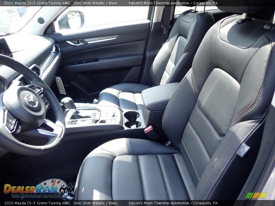 2020 Mazda CX-5 Grand Touring AWD Sonic Silver Metallic / Black Photo #11
