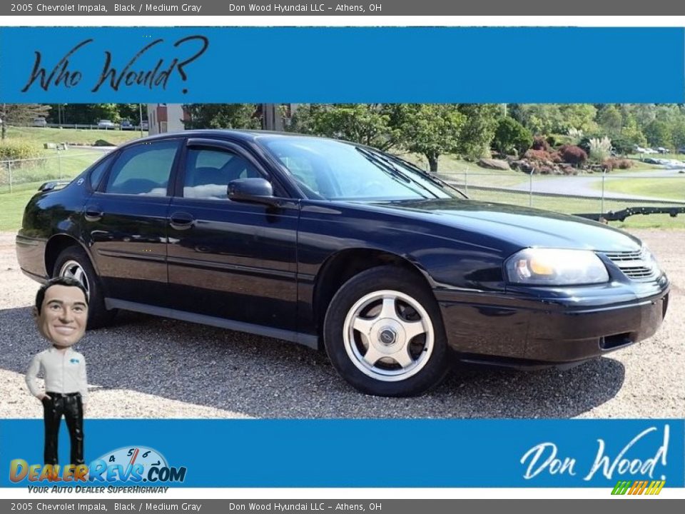 2005 Chevrolet Impala Black / Medium Gray Photo #1