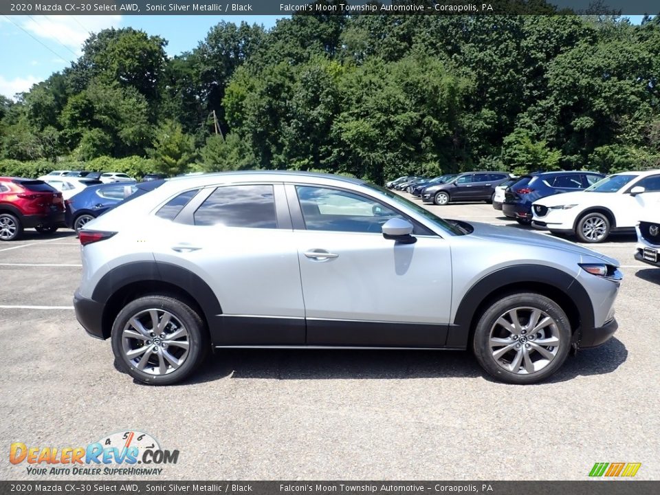 2020 Mazda CX-30 Select AWD Sonic Silver Metallic / Black Photo #1