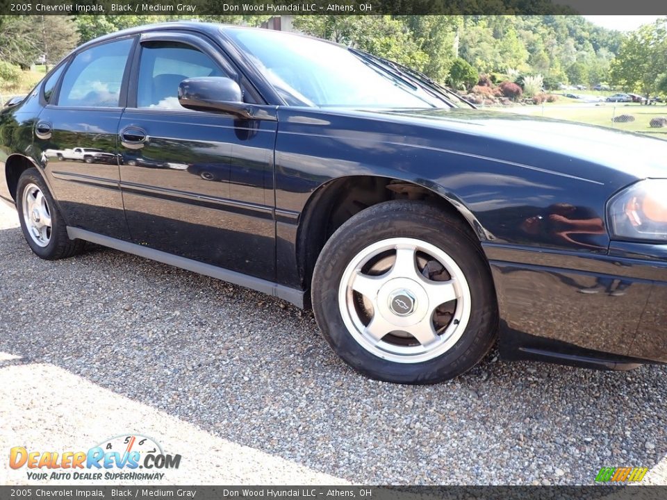 2005 Chevrolet Impala Black / Medium Gray Photo #3