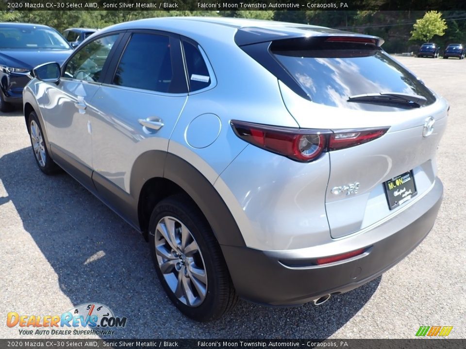 2020 Mazda CX-30 Select AWD Sonic Silver Metallic / Black Photo #6