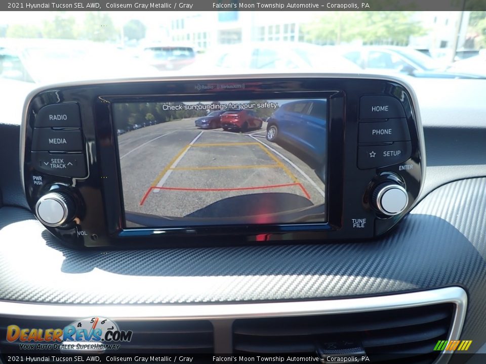 2021 Hyundai Tucson SEL AWD Coliseum Gray Metallic / Gray Photo #14