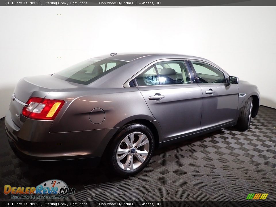 2011 Ford Taurus SEL Sterling Grey / Light Stone Photo #14