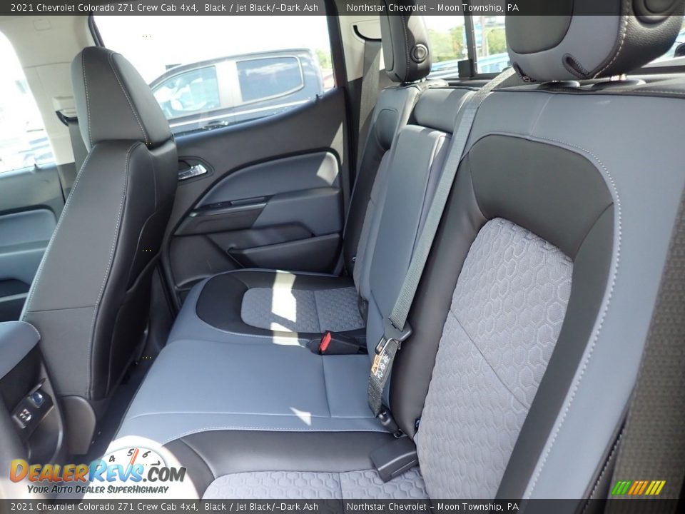 Rear Seat of 2021 Chevrolet Colorado Z71 Crew Cab 4x4 Photo #10