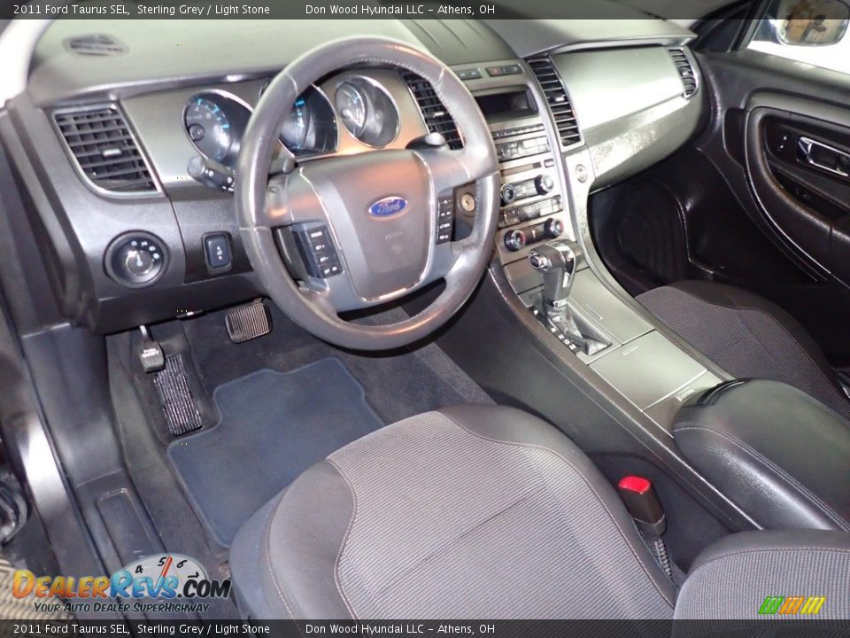 2011 Ford Taurus SEL Sterling Grey / Light Stone Photo #18