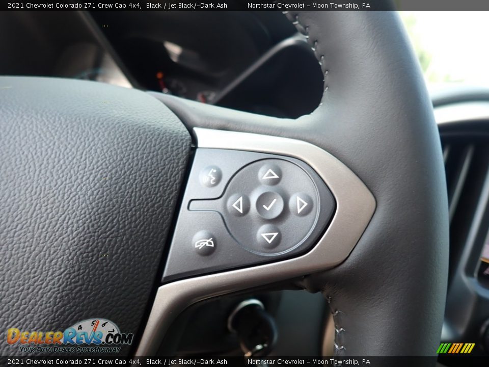 2021 Chevrolet Colorado Z71 Crew Cab 4x4 Steering Wheel Photo #18