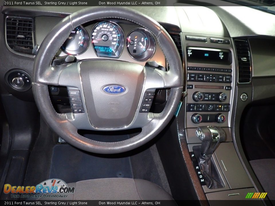 2011 Ford Taurus SEL Sterling Grey / Light Stone Photo #29