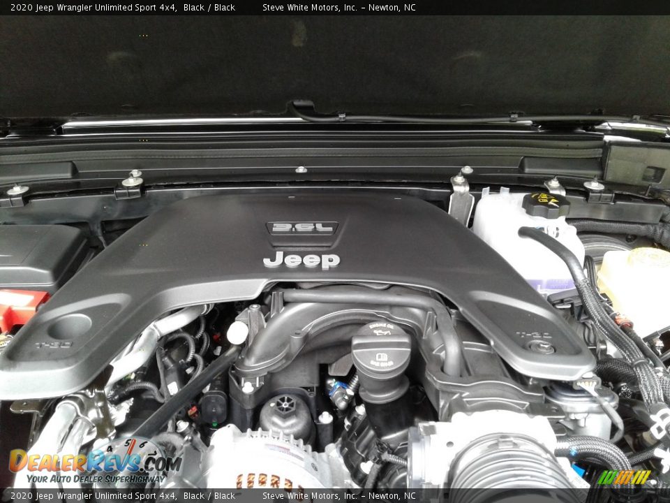 2020 Jeep Wrangler Unlimited Sport 4x4 Black / Black Photo #9