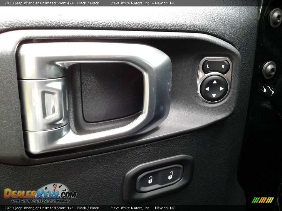 2020 Jeep Wrangler Unlimited Sport 4x4 Black / Black Photo #11