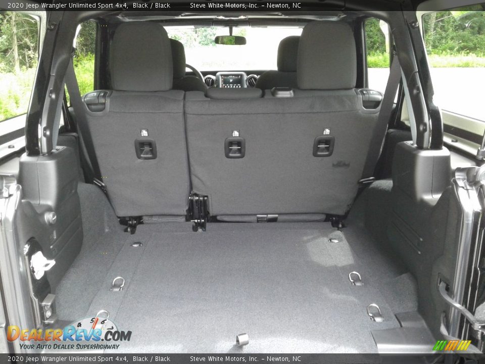 2020 Jeep Wrangler Unlimited Sport 4x4 Black / Black Photo #14
