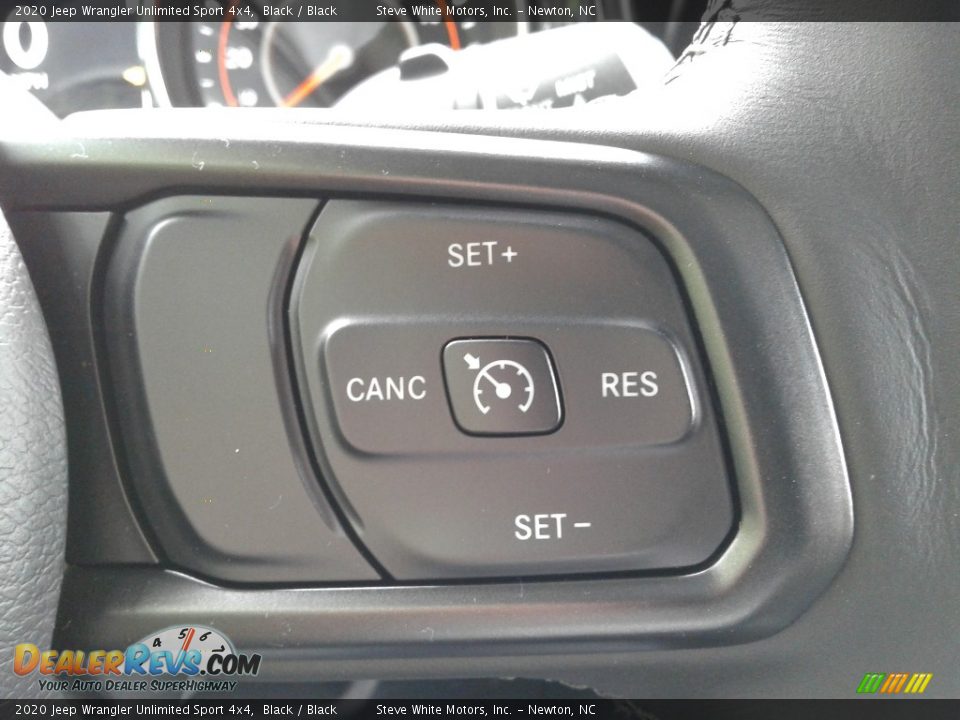 2020 Jeep Wrangler Unlimited Sport 4x4 Black / Black Photo #19