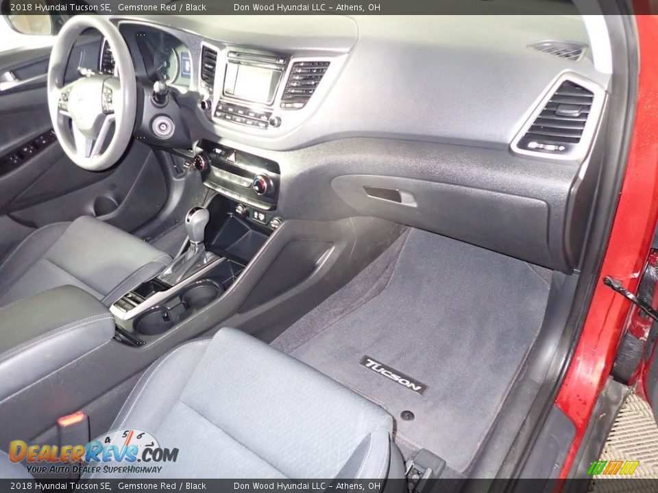 Black Interior - 2018 Hyundai Tucson SE Photo #26